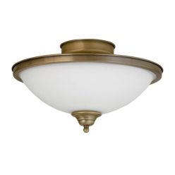 Elisett mennyezeti E14 2x40W bronz