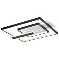 Herkules, beltéri mennyezeti LED50W, fekete,53,5cm