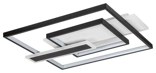 Herkules, beltéri mennyezeti LED50W, fekete,53,5cm