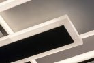 Herkules, beltéri mennyezeti LED50W, fekete,53,5cm