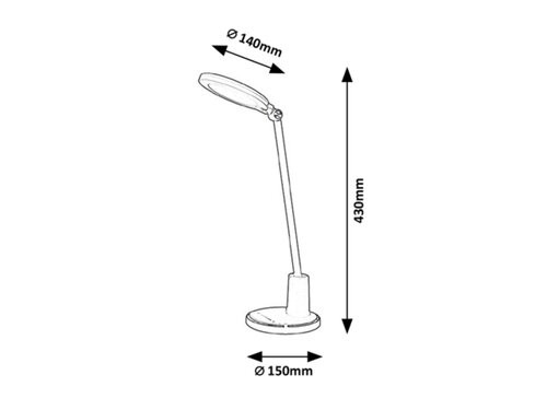 Tekla, bel.aszt, LED 10W, fehér