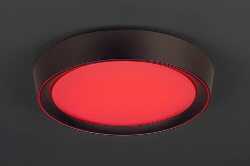 Mokka,  beltéri, mennyezeti , LED 24W, barna,D41cm