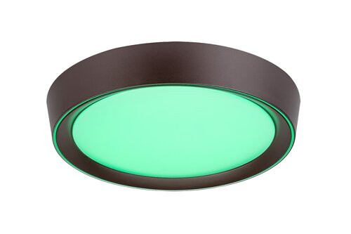 Mokka,  beltéri, mennyezeti , LED 24W, barna,D41cm