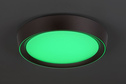 Mokka,  beltéri, mennyezeti , LED 24W, barna,D41cm
