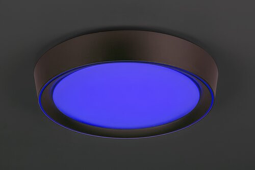 Mokka,  beltéri, mennyezeti , LED 24W, barna,D41cm