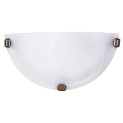 Alabastro falikar E27 60W fehér /bronz/