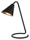 Monty, beltéri asztali.E14,40W,fekete, H34,5