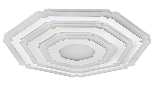 Taneli,menny,LED 41W,50x50cm,virág alak