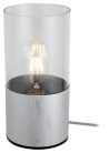 Zelkova, beltéri asztali E27 1xMAX40W,s.alu,H25