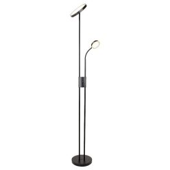 Ophus, beltéri álló,LED 23W,matt fek.H180cm