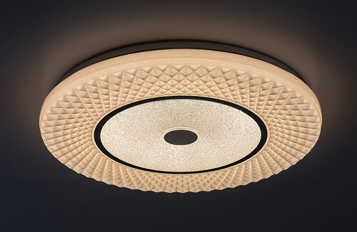 Tornado, beltéri, mennyezeti ,LED 72W,króm,D48cm