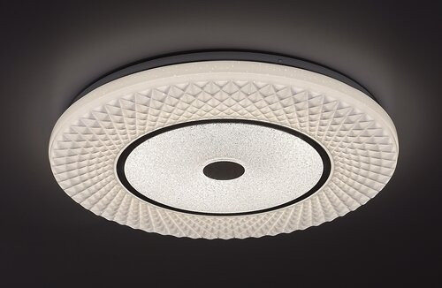 Tornado, beltéri, mennyezeti ,LED 72W,króm,D48cm