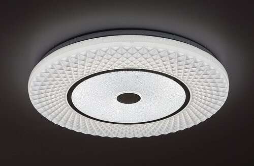 Tornado, beltéri, mennyezeti ,LED 72W,króm,D48cm