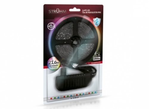 Strühm Late RGB Led szalag, 7,2W/m, 360lm/m, IP65, 3m / tekercs