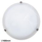 Alabastro mennyD40 E27 2x60Wfehér/króm