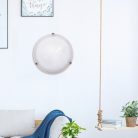 Alabastro mennyD40 E27 2x60Wfehér/króm