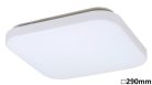 Rob mennyezeti LED ff-al,20W,IP20,négyzet,feh