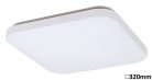 Rob mennyezeti LED ff-al,32W,IP20,négyzet,feh