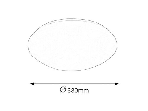 Lucas beép.LED 24W D38 fehér IP44