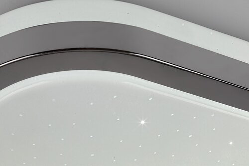 Linden, beltéri, mennyezeti ,LED 72W, króm,45cm