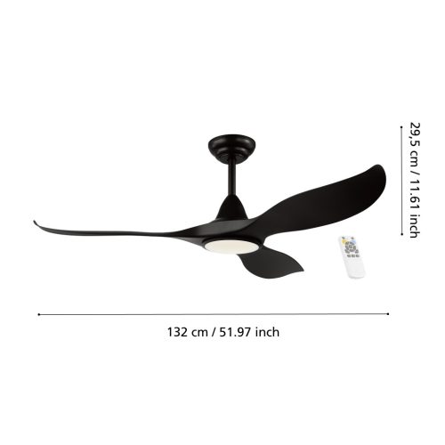 CIRALI 52 Mennyezeti ventilátor