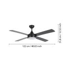 TRINIDAD Mennyezeti ventilátor