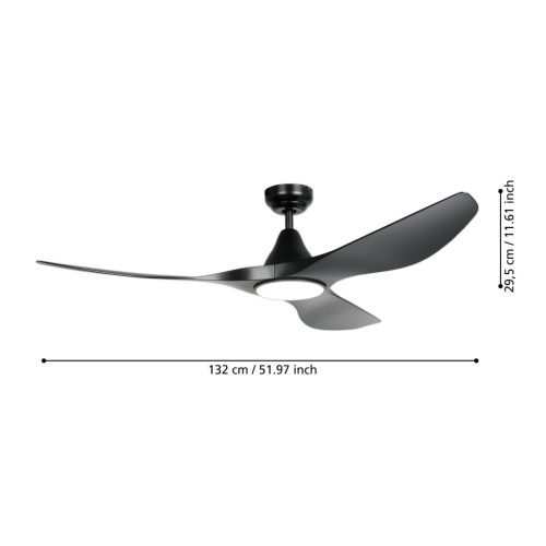 PORTSEA Mennyezeti ventilátor