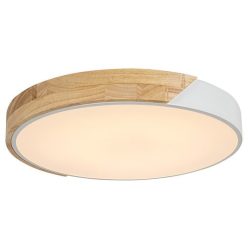 Maple, beltéri, mennyezeti ,LED 24W,fa/m.fehér,D42cm