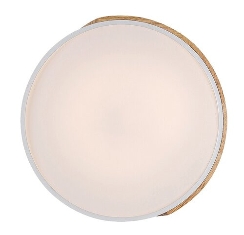 Maple, beltéri, mennyezeti ,LED 24W,fa/m.fehér,D42cm