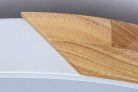 Maple, beltéri, mennyezeti ,LED 24W,fa/m.fehér,D42cm