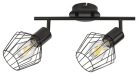 Belano, beltéri Spot, E27 2x MAX 40W,fekete