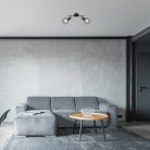 Belano, beltéri Spot, E27 2x MAX 40W,fekete