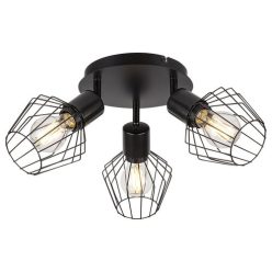 Belano, beltéri Spot, E27 3x MAX 40W,fekete