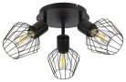Belano, beltéri Spot, E27 3x MAX 40W,fekete