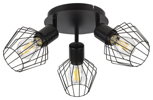 Belano, beltéri Spot, E27 3x MAX 40W,fekete