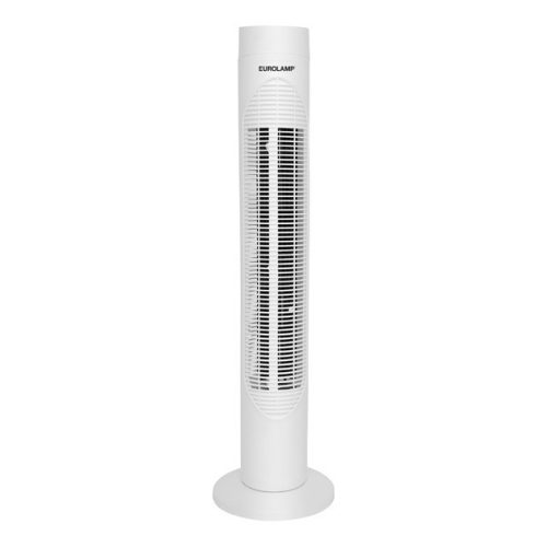 Eurolamp digitális toronyventilátor 50W 83CM fehér színű, távírányítóval