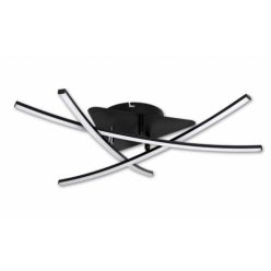   MasterLED Modena Loria 29 W-os ø62 cm natúr fehér fekete LED mennyezeti lámpa