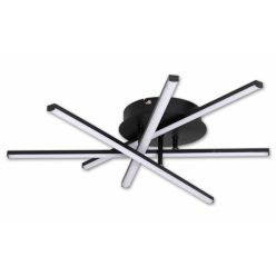   MasterLED Modena Rivera 35 W-os ø50 cm natúr fehér fekete LED mennyezeti lámpa