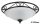 Athen mennyezeti D37 E27 2x60W matt fekete