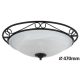 Athen mennyezeti D47 E27 3x60W matt fekete