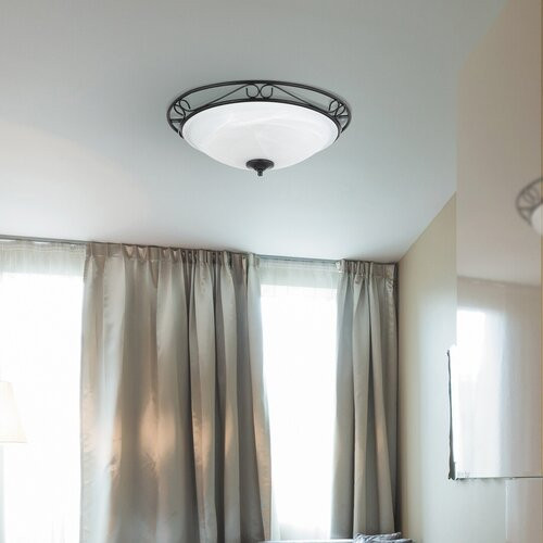 Athen mennyezeti D47 E27 3x60W matt fekete