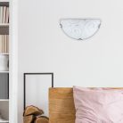 Harmony lux fali D30 E27 60W króm/fehér