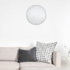 Harmony lux mennyezeti D40E27 2x60Wkróm/fehér