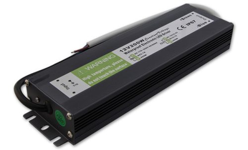 masterLED 200 W-os vízálló tápegység 16.7 Amper 12VDC