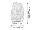 Rock sólámpa E14 15W 6~10kg