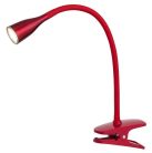 Jeff csiptetős asztali LED 4,5W,bordó