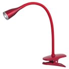 Jeff csiptetős asztali LED 4,5W,bordó