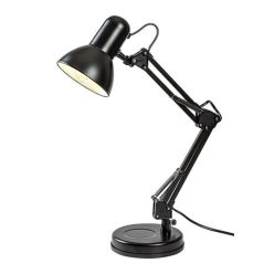 Samson asztali E27 60W, fekete