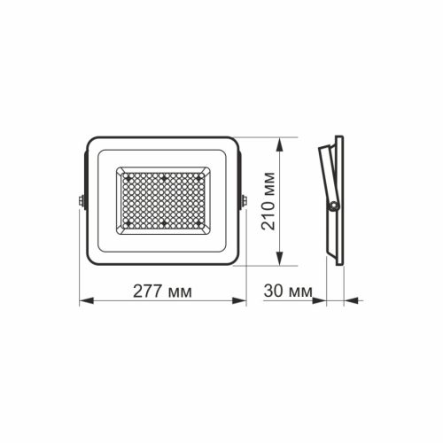 Videx Luka 100 W-os natúrfehér LED reflektor