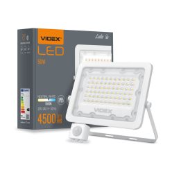  Videx Luka 50 W-os mozgásérzékelős natúrfehér LED reflektor